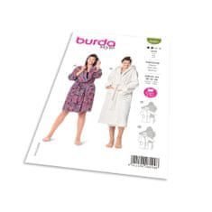 Burda Střih Burda 6094 - Župan pro plnoštíhlé