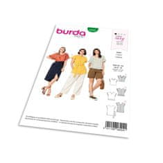 Burda Střih Burda 6204 - Jednoduché tričko