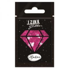 Aladine Designové třpytky, smajlíci - růžová, pink