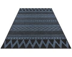 NORTHRUGS Kusový koberec Jaffa 103879 Azurblue/Anthracite 200x290